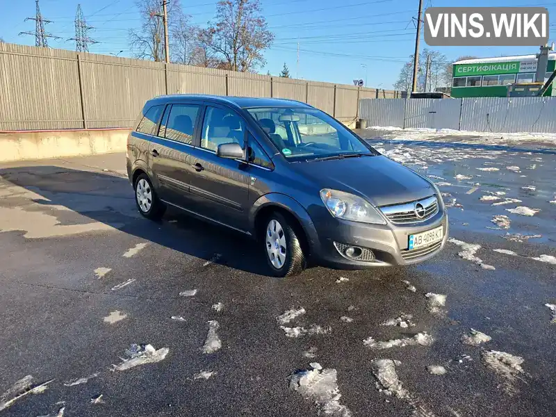 Мінівен Opel Zafira 2010 1.69 л. Ручна / Механіка обл. Вінницька, Вінниця - Фото 1/21