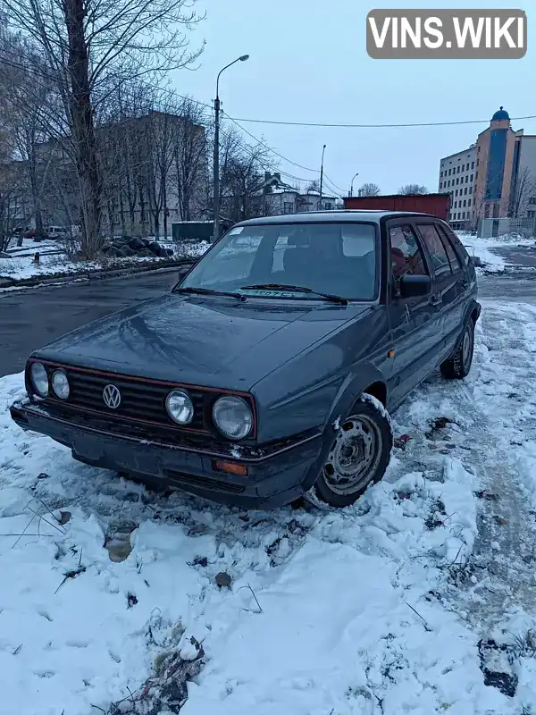 Хетчбек Volkswagen Golf 1988 1.6 л. Ручна / Механіка обл. Тернопільська, Тернопіль - Фото 1/6