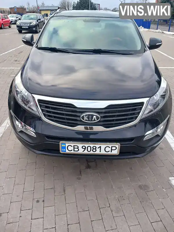 Позашляховик / Кросовер Kia Sportage 2011 1.98 л. Ручна / Механіка обл. Чернігівська, Прилуки - Фото 1/6