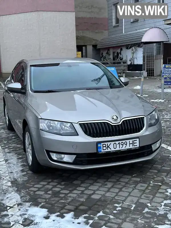 Ліфтбек Skoda Octavia 2016 1.4 л. Ручна / Механіка обл. Рівненська, Рівне - Фото 1/21