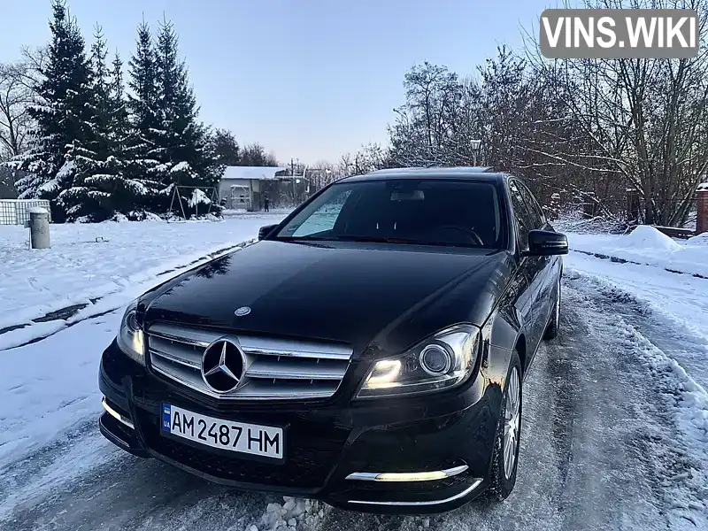 Седан Mercedes-Benz C-Class 2012 2.14 л. Автомат обл. Житомирська, Бердичів - Фото 1/21