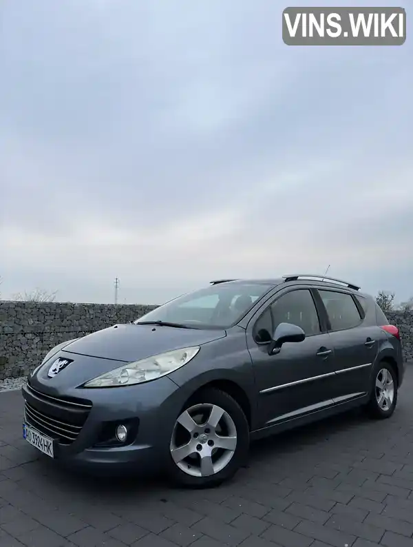 Універсал Peugeot 207 2010 1.56 л. Ручна / Механіка обл. Закарпатська, Мукачево - Фото 1/20