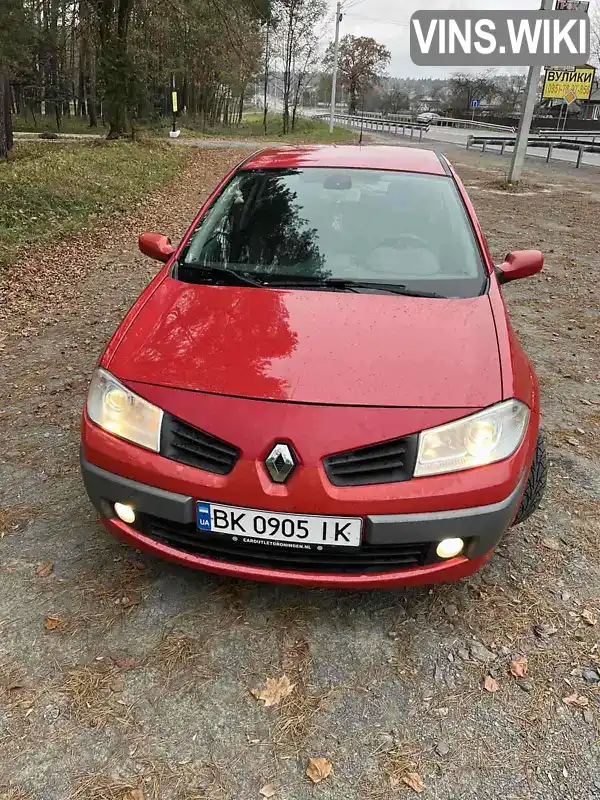 Хетчбек Renault Megane 2007 1.6 л. Автомат обл. Рівненська, Дубно - Фото 1/19