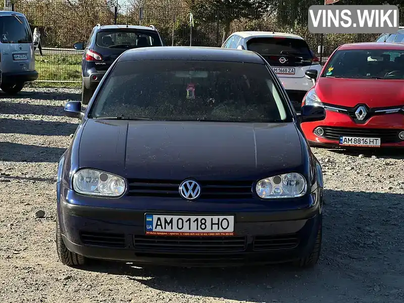 Хетчбек Volkswagen Golf 2003 1.6 л. Автомат обл. Житомирська, Бердичів - Фото 1/21