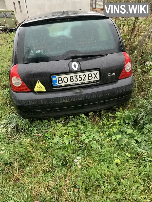 Хетчбек Renault Clio 2003 1.15 л. Ручна / Механіка обл. Тернопільська, Збараж - Фото 1/4