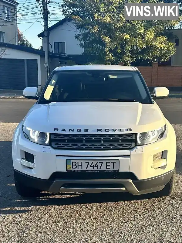 Позашляховик / Кросовер Land Rover Range Rover Evoque 2012 2.2 л. Автомат обл. Одеська, Одеса - Фото 1/6