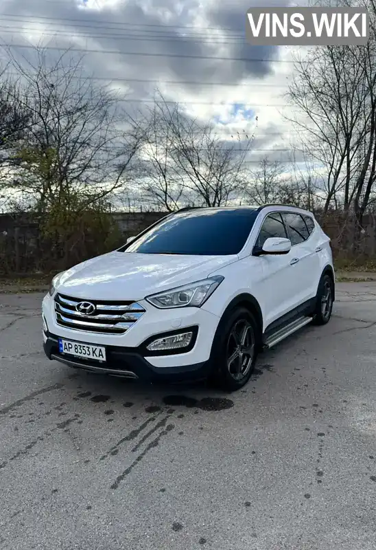 Внедорожник / Кроссовер Hyundai Santa FE 2013 2.2 л. Автомат обл. Запорожская, Запорожье - Фото 1/15