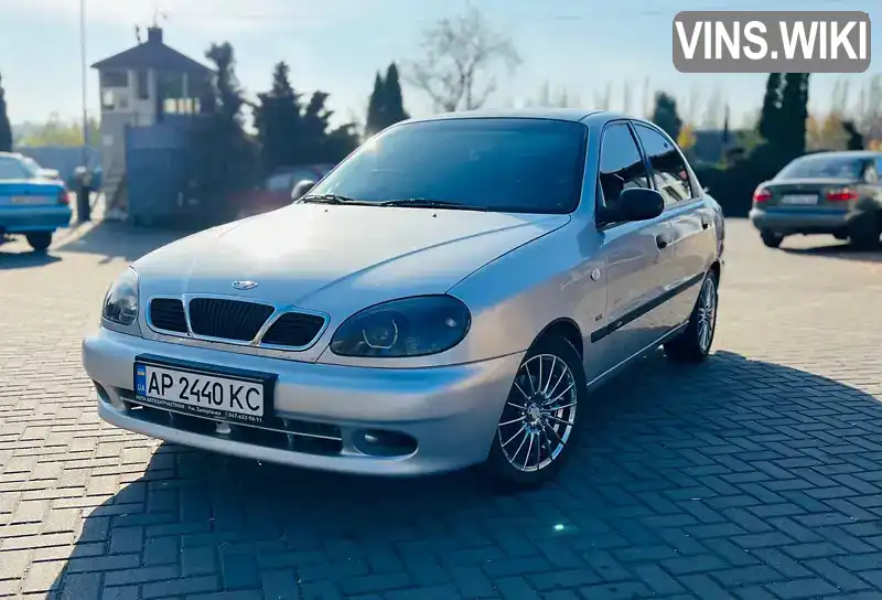 Седан Daewoo Lanos 2002 1.6 л. Ручна / Механіка обл. Запорізька, Запоріжжя - Фото 1/8