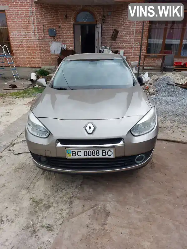 Седан Renault Fluence 2011 1.5 л. Автомат обл. Львівська, Львів - Фото 1/21