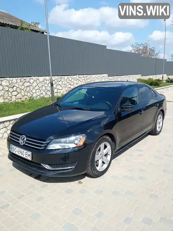 Седан Volkswagen Passat 2013 2.5 л. Автомат обл. Тернопільська, Підволочиськ - Фото 1/15