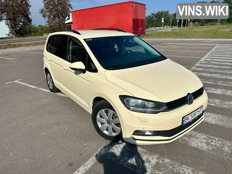 Мікровен Volkswagen Touran 2016 1.97 л. Автомат обл. Рівненська, Рівне - Фото 1/21