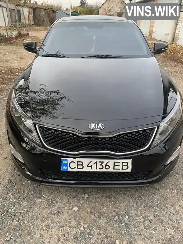 Седан Kia Optima 2015 2.36 л. Автомат обл. Чернігівська, Прилуки - Фото 1/12