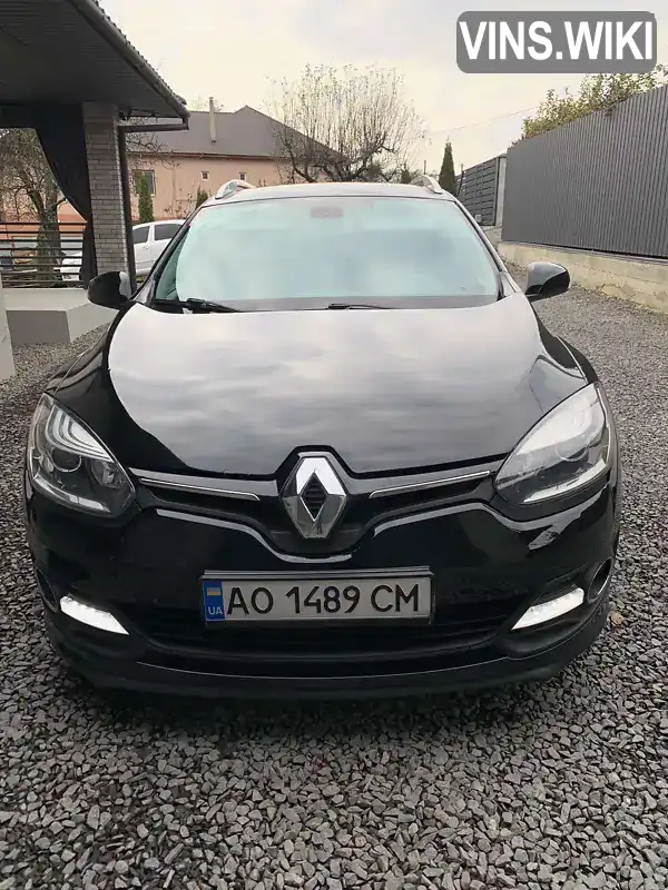 Універсал Renault Megane 2013 1.46 л. Ручна / Механіка обл. Закарпатська, Мукачево - Фото 1/12