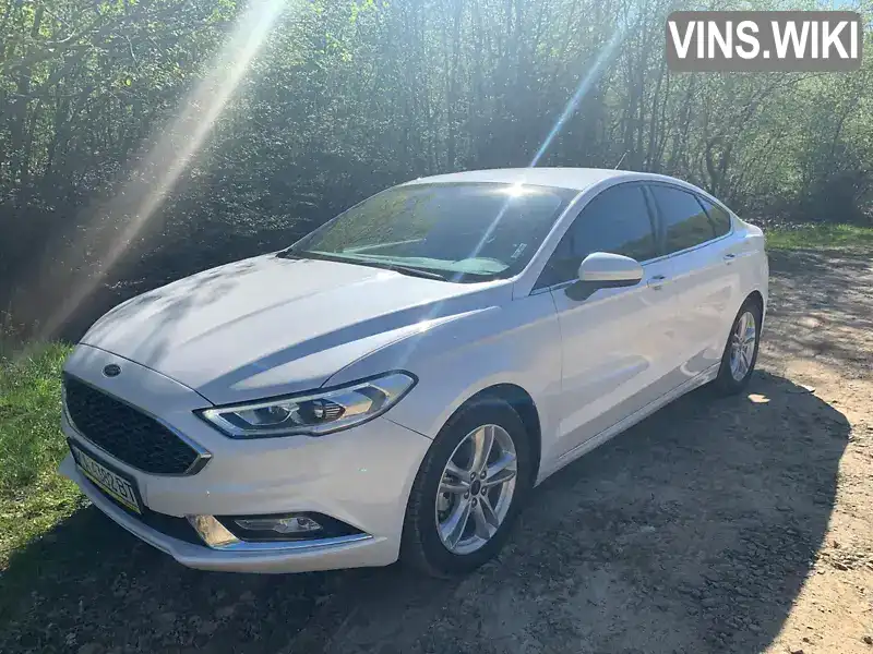 Седан Ford Fusion 2018 2.49 л. Автомат обл. Київська, Київ - Фото 1/11