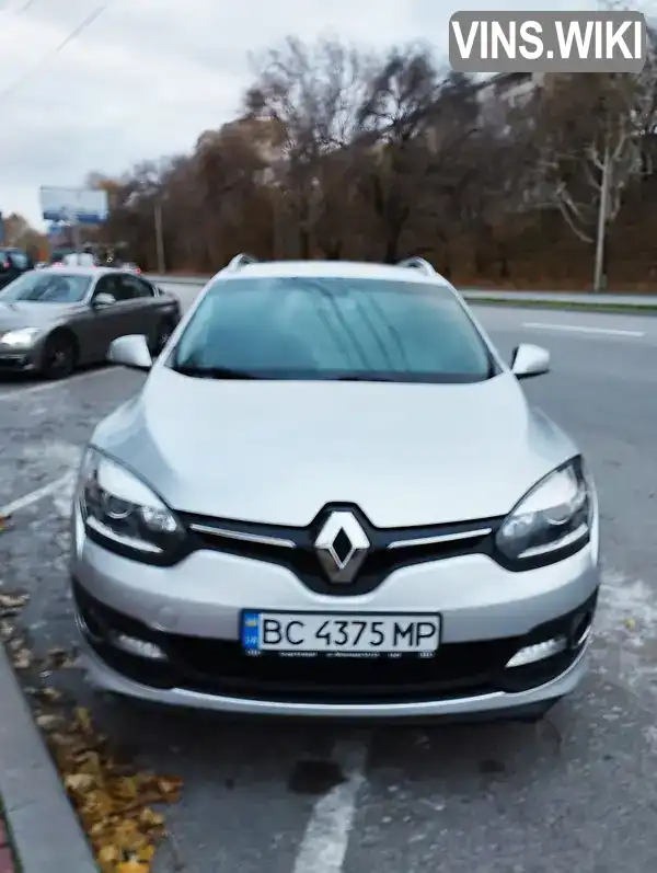 Універсал Renault Megane 2014 1.5 л. Ручна / Механіка обл. Львівська, Самбір - Фото 1/21