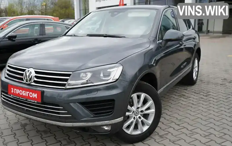 Позашляховик / Кросовер Volkswagen Touareg 2015 3 л. Автомат обл. Житомирська, Житомир - Фото 1/21