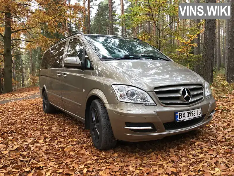 Минивэн Mercedes-Benz Vito 2011 2.99 л. Автомат обл. Хмельницкая, Красилов - Фото 1/13