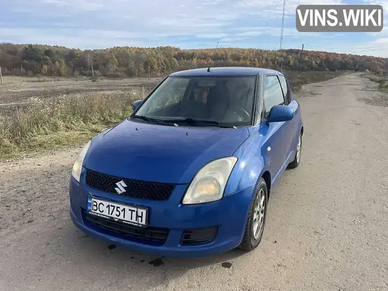 Хетчбек Suzuki Swift 2008 1.33 л. Робот обл. Львівська, location.city.bibrka - Фото 1/10