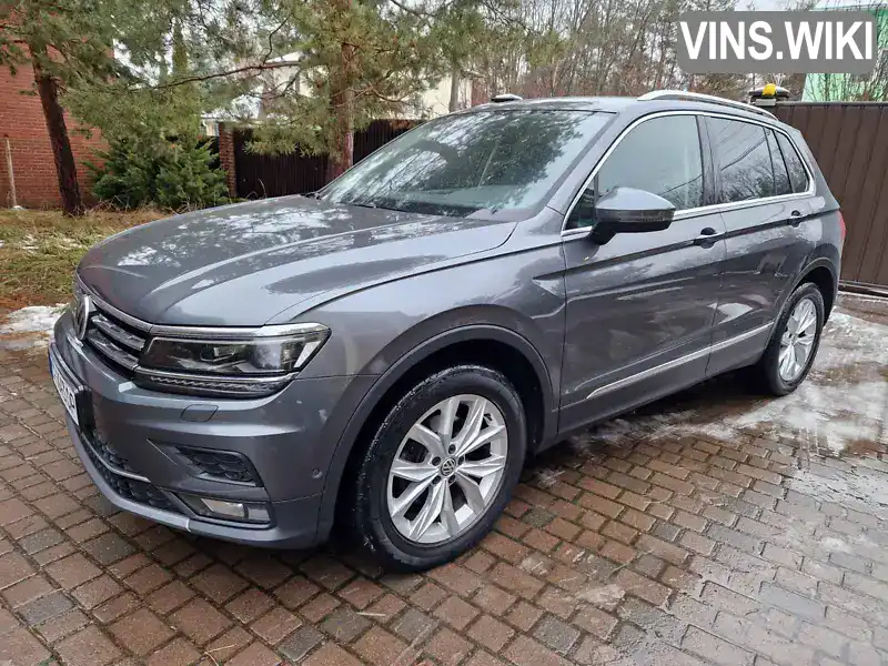 Позашляховик / Кросовер Volkswagen Tiguan 2018 1.98 л. Автомат обл. Київська, Київ - Фото 1/13