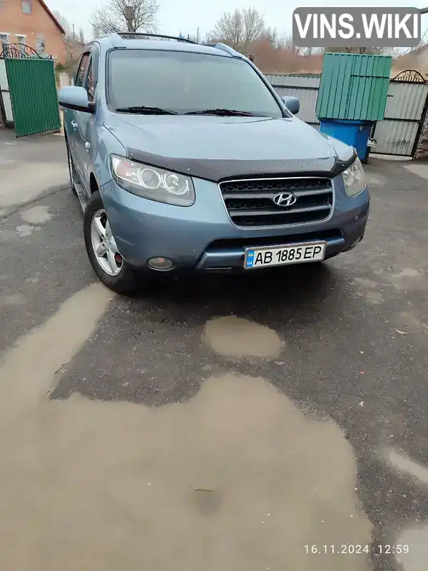 Позашляховик / Кросовер Hyundai Santa FE 2008 2.19 л. Автомат обл. Вінницька, Вінниця - Фото 1/21