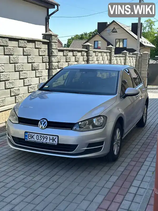 Хетчбек Volkswagen Golf 2014 1.4 л. Ручна / Механіка обл. Рівненська, Рівне - Фото 1/21