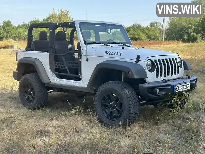 Позашляховик / Кросовер Jeep Wrangler 2016 3.6 л. Ручна / Механіка обл. Київська, Київ - Фото 1/21