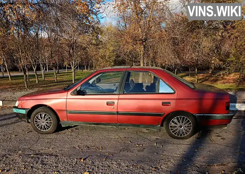 Седан Peugeot 405 1988 1.6 л. Ручна / Механіка обл. Запорізька, Запоріжжя - Фото 1/4