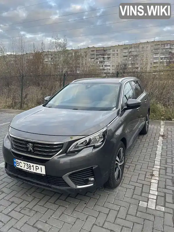 Позашляховик / Кросовер Peugeot 5008 2018 1.5 л. Ручна / Механіка обл. Львівська, Львів - Фото 1/5