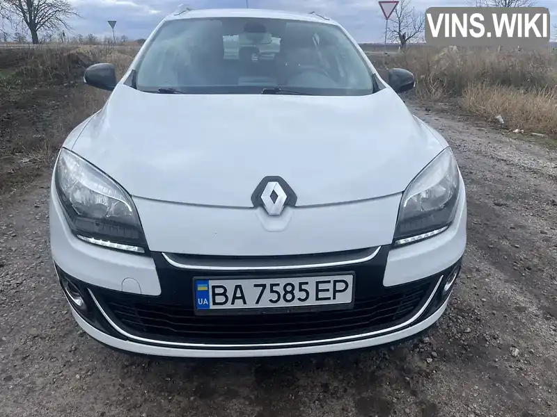 VF1KZ140647320563 Renault Megane 2012 Универсал 1.46 л. Фото 1