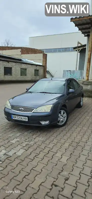 Ліфтбек Ford Mondeo 2005 1.8 л. Ручна / Механіка обл. Житомирська, Житомир - Фото 1/9