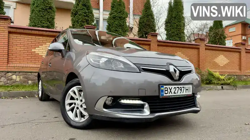 Мінівен Renault Scenic 2013 1.5 л. Ручна / Механіка обл. Хмельницька, Хмельницький - Фото 1/21