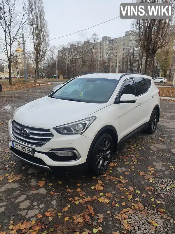 Позашляховик / Кросовер Hyundai Santa FE 2016 2.2 л. Автомат обл. Харківська, Харків - Фото 1/7