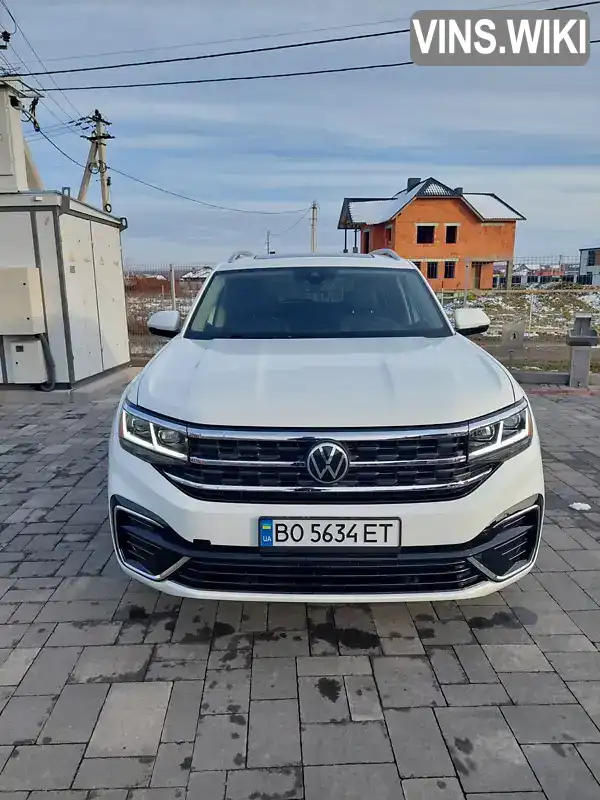 Позашляховик / Кросовер Volkswagen Atlas 2020 3.6 л. Автомат обл. Закарпатська, Хуст - Фото 1/21