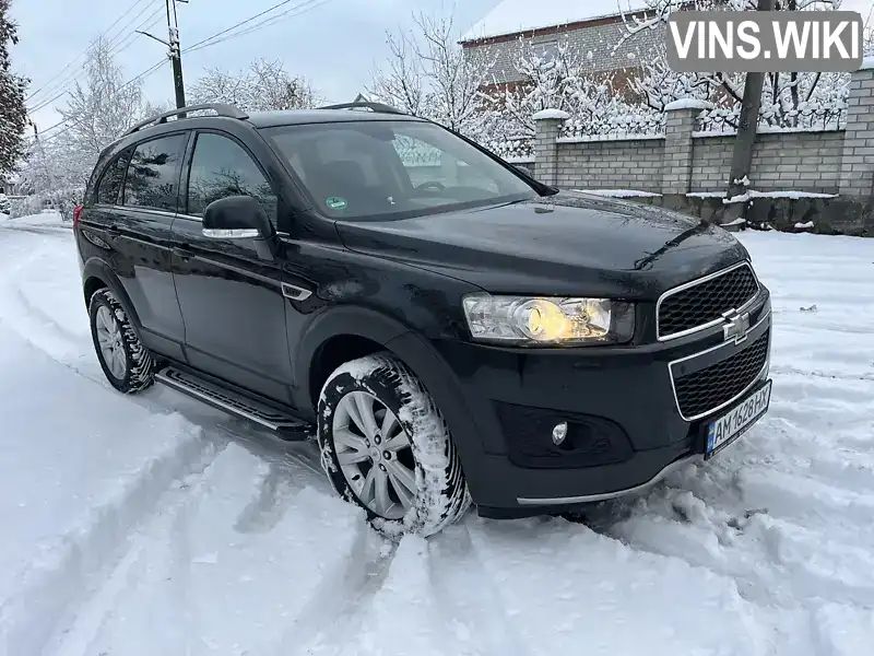 Позашляховик / Кросовер Chevrolet Captiva 2013 2.38 л. Автомат обл. Житомирська, Житомир - Фото 1/21