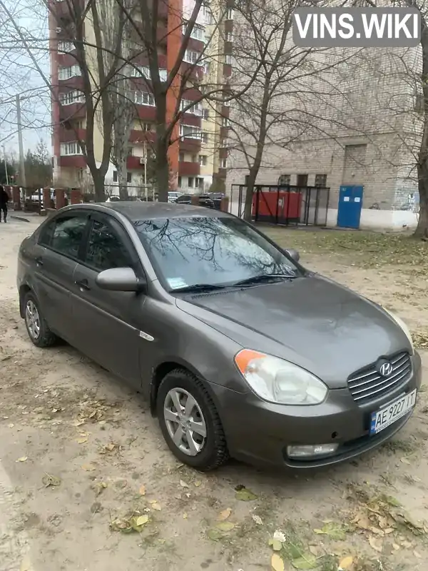 Седан Hyundai Accent 2008 1.49 л. Ручна / Механіка обл. Дніпропетровська, Дніпро (Дніпропетровськ) - Фото 1/17