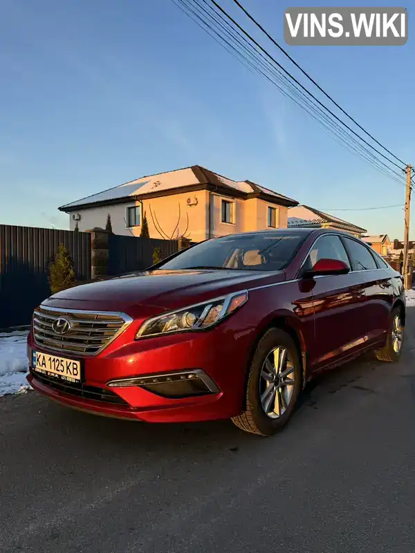 Седан Hyundai Sonata 2015 2.36 л. Автомат обл. Київська, Київ - Фото 1/14