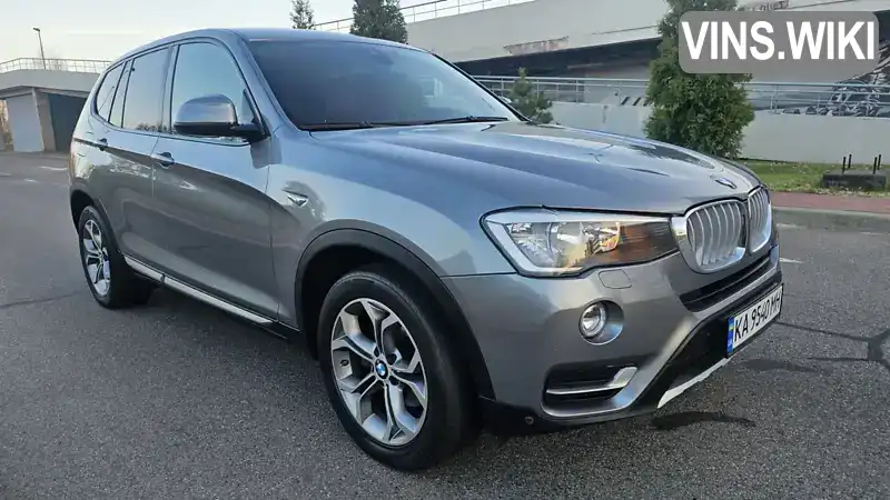 Позашляховик / Кросовер BMW X3 2015 2 л. Автомат обл. Київська, Київ - Фото 1/21