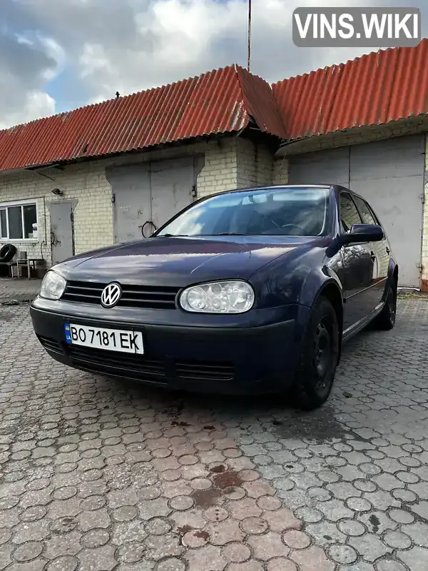 Хетчбек Volkswagen Golf 2000 1.98 л. Ручна / Механіка обл. Кіровоградська, Світловодськ - Фото 1/10