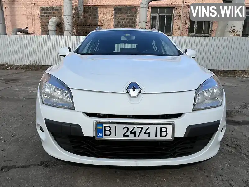 Універсал Renault Megane 2011 2 л. Варіатор обл. Полтавська, Полтава - Фото 1/21