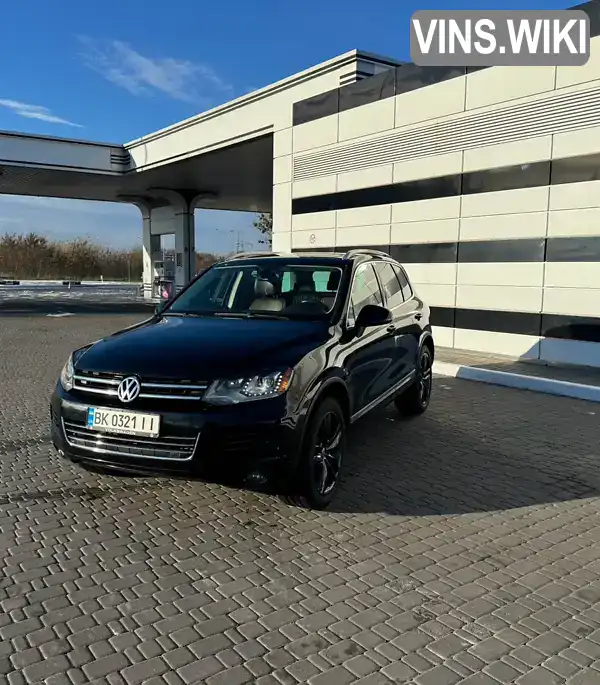 Позашляховик / Кросовер Volkswagen Touareg 2013 2.97 л. обл. Рівненська, Рівне - Фото 1/21