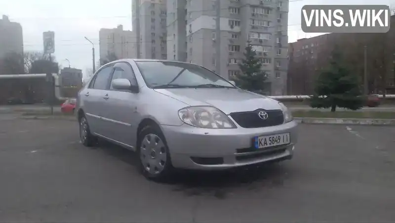 Седан Toyota Corolla 2003 null_content л. Ручна / Механіка обл. Дніпропетровська, Дніпро (Дніпропетровськ) - Фото 1/16