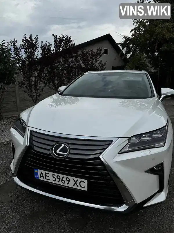 Позашляховик / Кросовер Lexus RX 2016 2 л. Автомат обл. Дніпропетровська, Синельникове - Фото 1/18