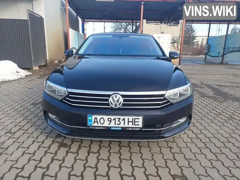 Седан Volkswagen Passat 2016 1.97 л. Ручна / Механіка обл. Закарпатська, Хуст - Фото 1/20