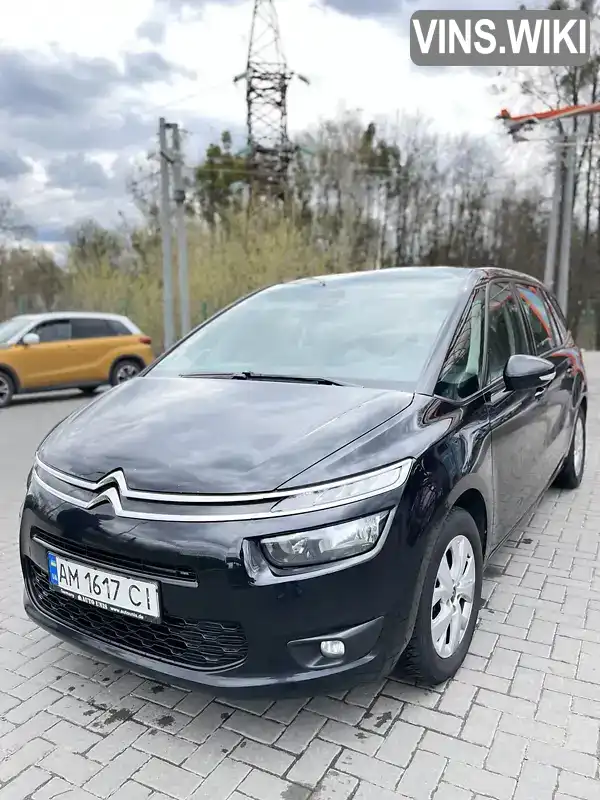 Мікровен Citroen C4 Picasso 2015 1.56 л. Ручна / Механіка обл. Житомирська, Житомир - Фото 1/21