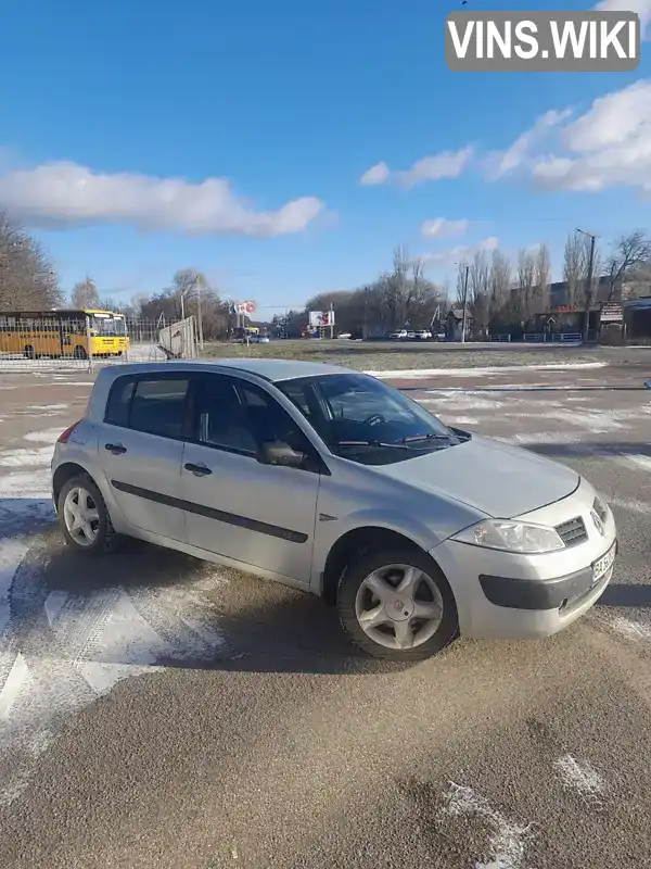 Хетчбек Renault Megane 2003 1.6 л. Ручна / Механіка обл. Кіровоградська, Кропивницький (Кіровоград) - Фото 1/15