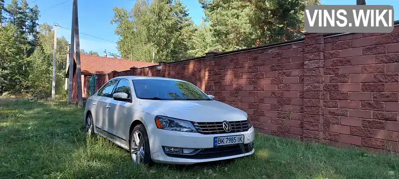 Седан Volkswagen Passat 2012 null_content л. Автомат обл. Рівненська, Дубно - Фото 1/19