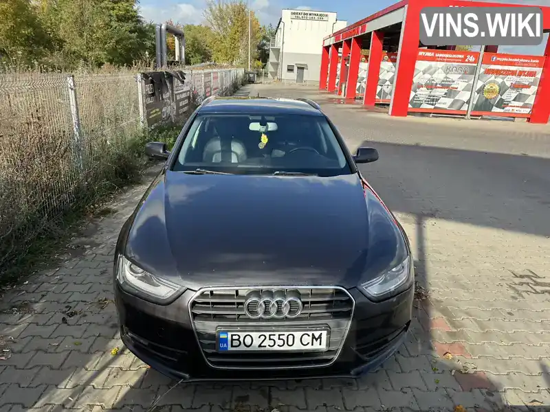 Універсал Audi A4 2013 1.97 л. Автомат обл. Тернопільська, Бучач - Фото 1/17