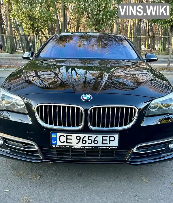 Седан BMW 5 Series 2014 2.98 л. Автомат обл. Чернівецька, Чернівці - Фото 1/19