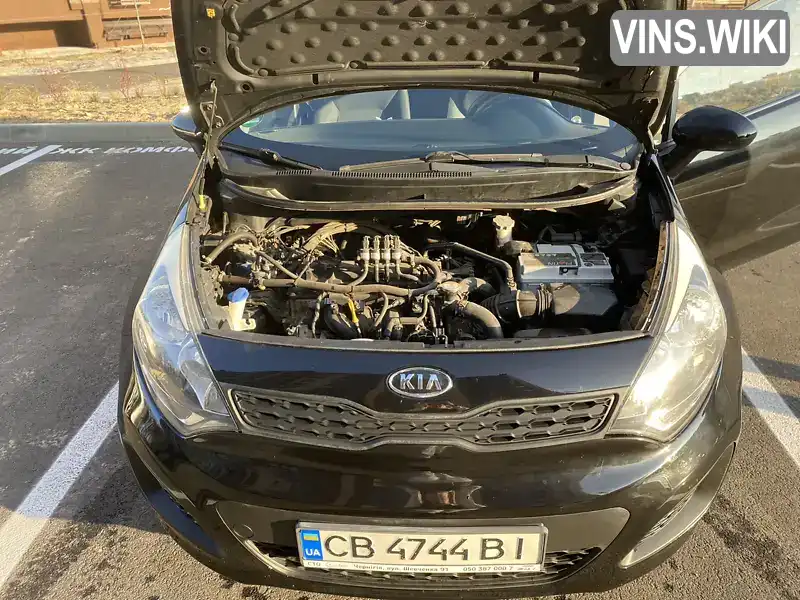 KNADM511AC6709373 Kia Rio 2012 Хетчбек 1.25 л. Фото 4