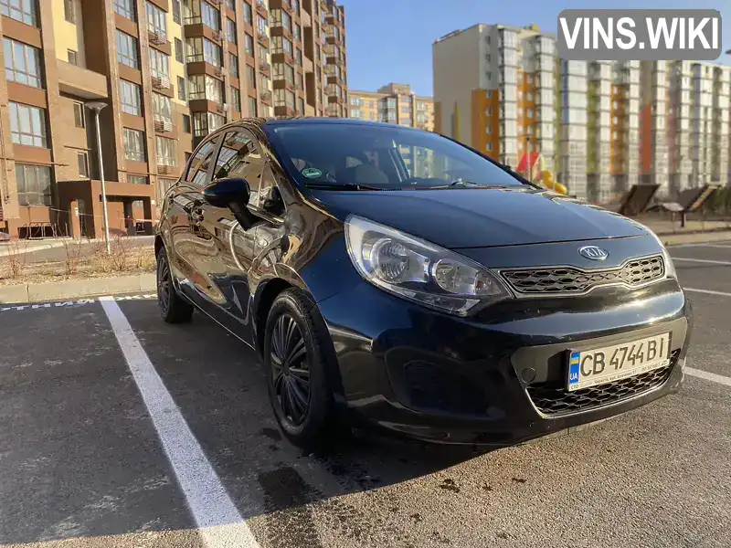 KNADM511AC6709373 Kia Rio 2012 Хетчбек 1.25 л. Фото 9